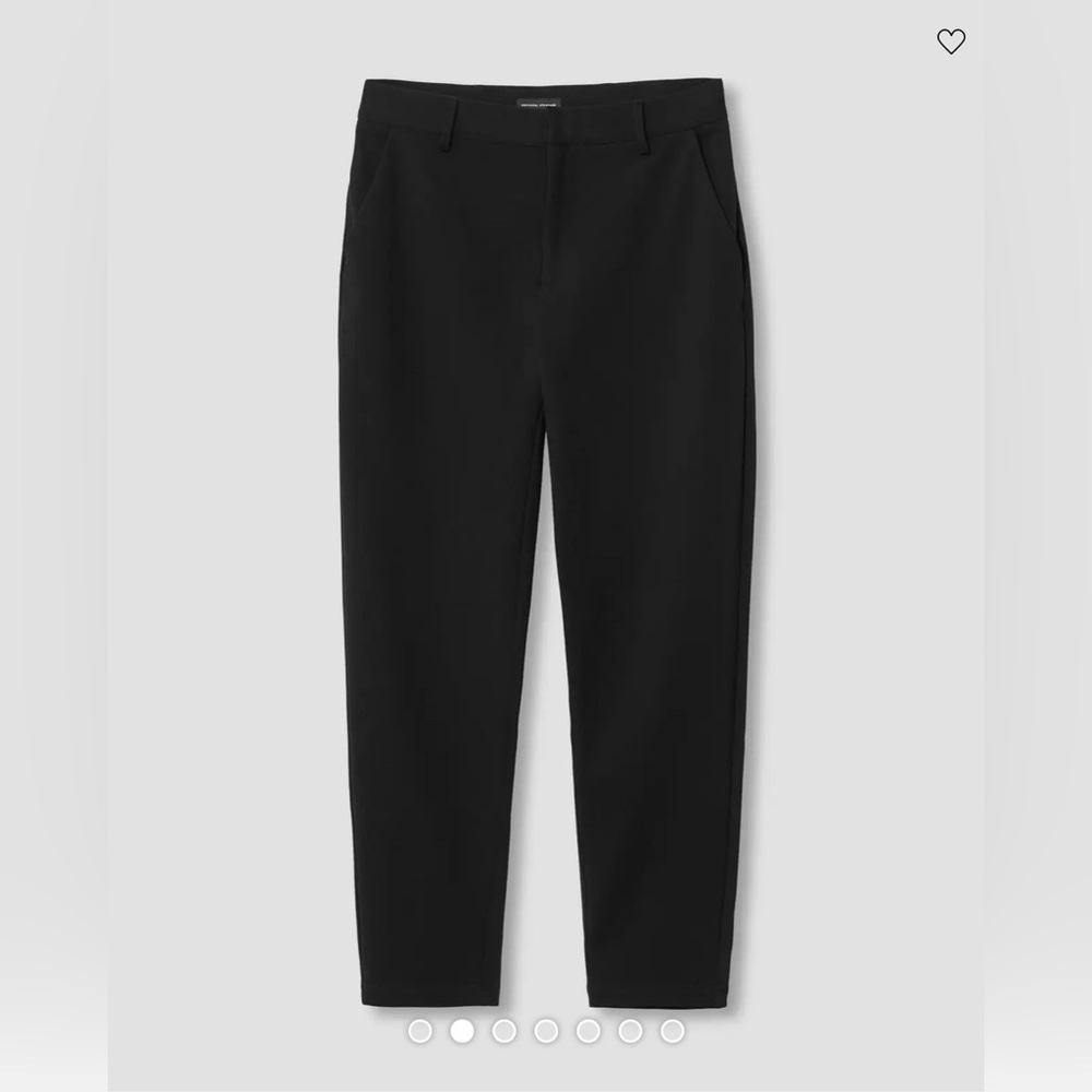 Universal Standard Black Cigarette Skinny Work Pants